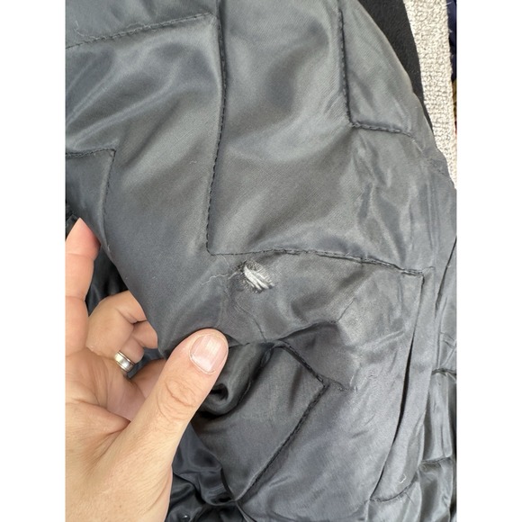 Los Angeles Raiders Jacket Mens XL‎ Black Vtg 80s Chalk Line AFC Wool Varsity - Picture 15 of 15